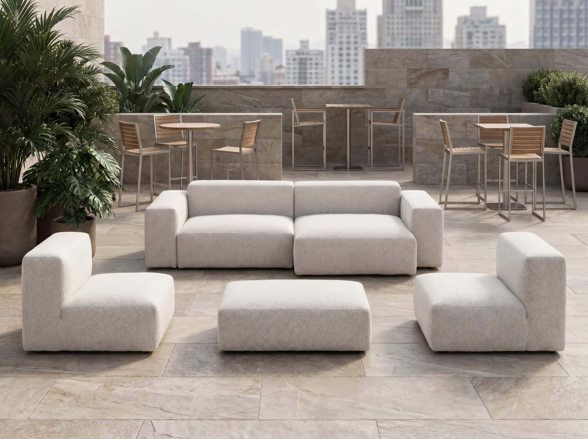 Moduvano Objektkunde Outdoorsofa Gewerbeterrasse 2