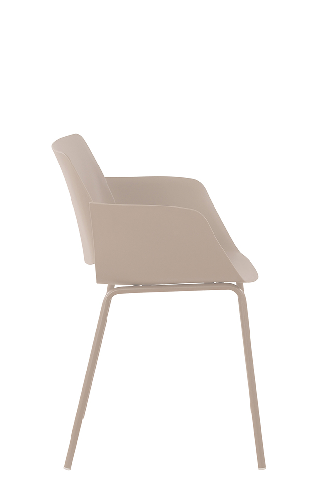 Outdoorstuhl FOMA-F863 Light-Grey seite