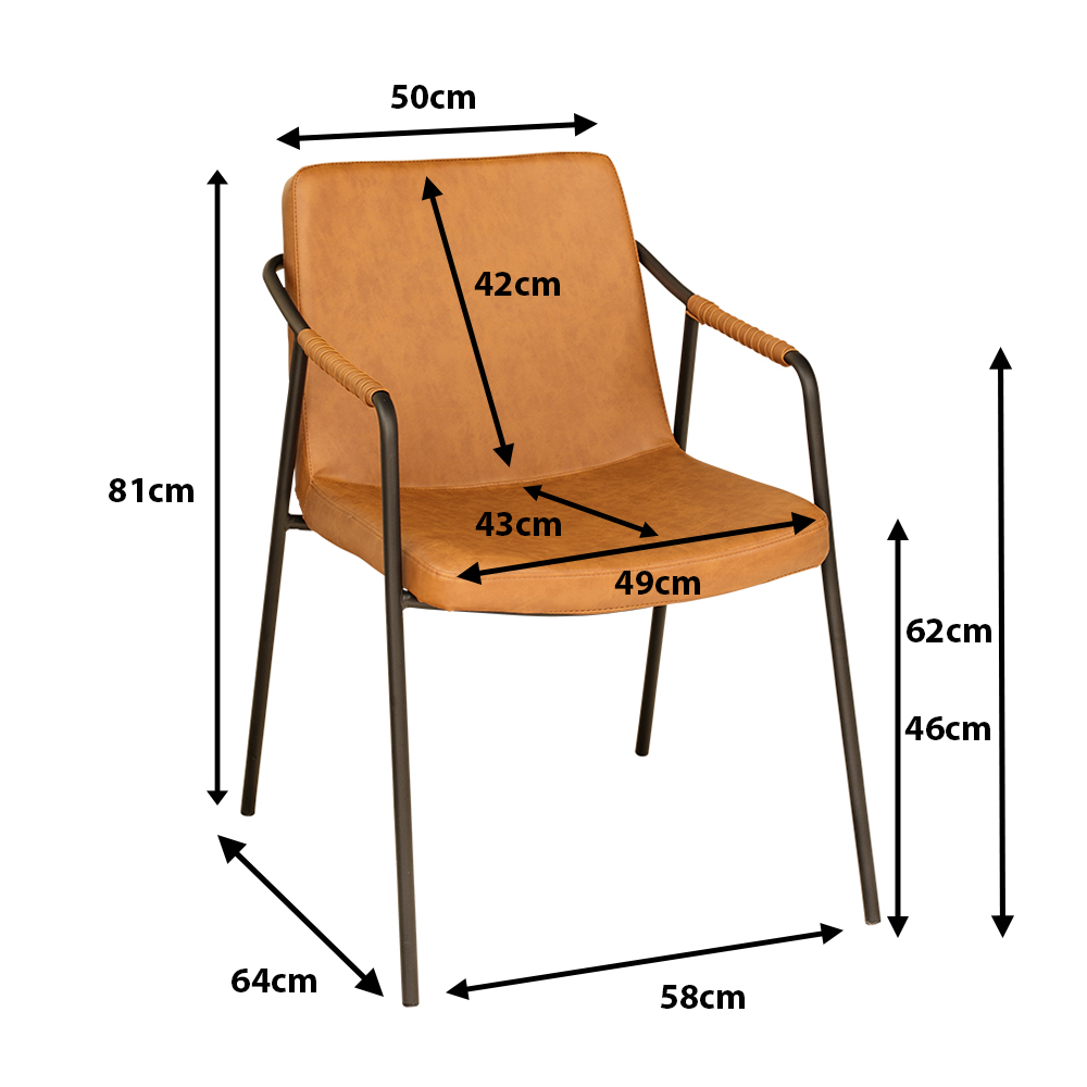 AVISSIMO Esszimmerstuhl Belessi