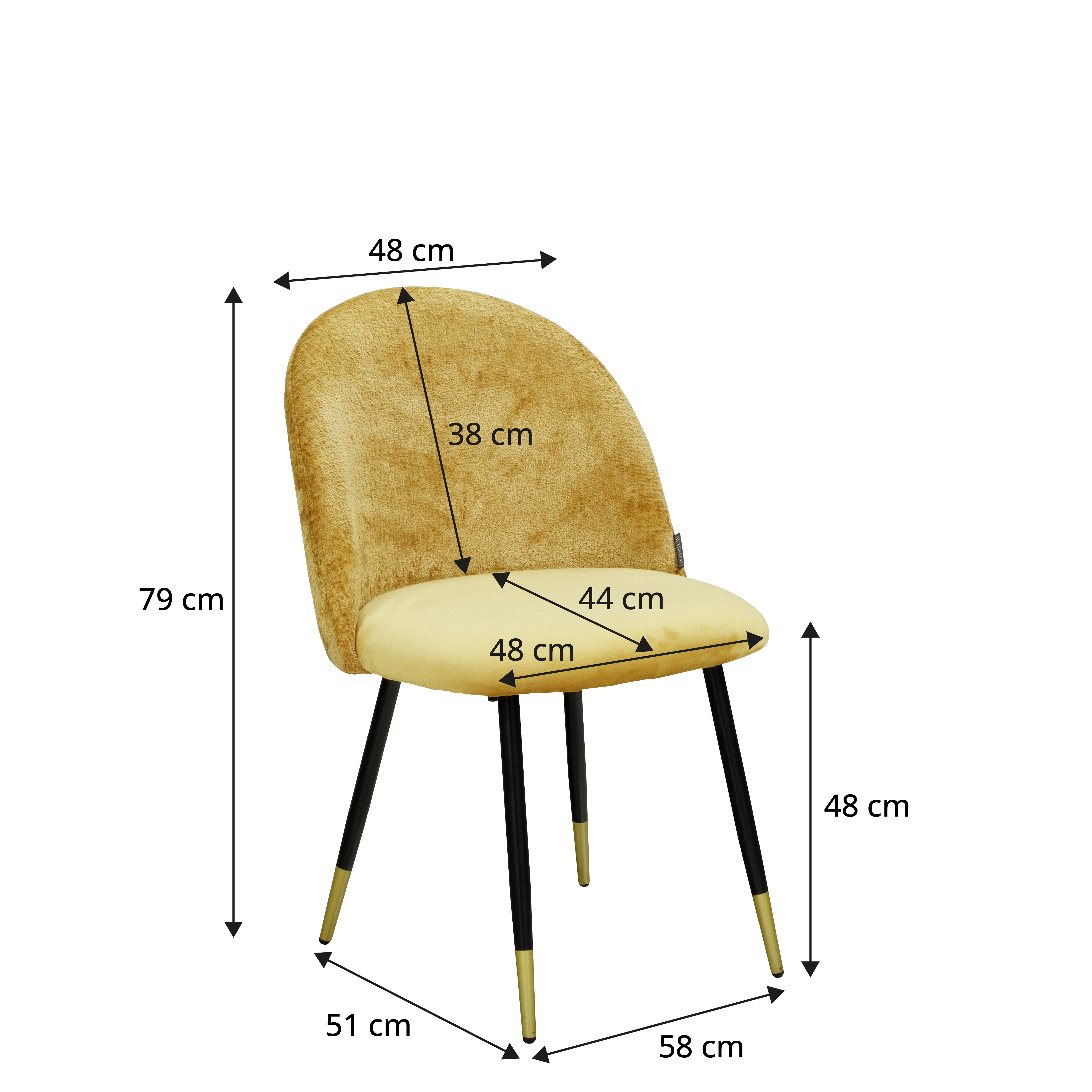 AVISSIMO Esszimmerstuhl Duleni