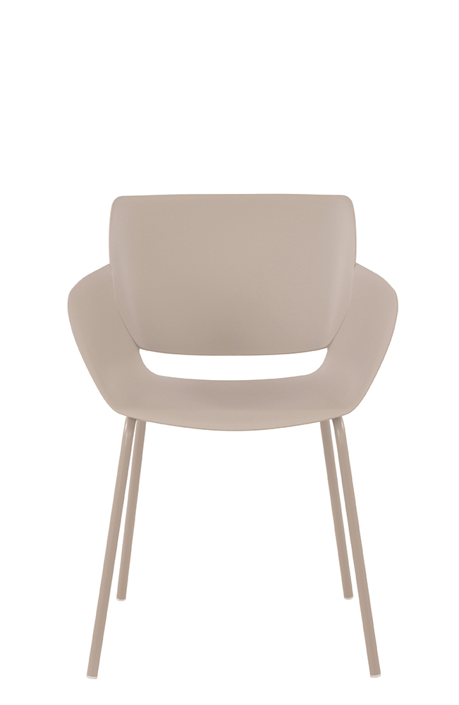 Outdoorstuhl FOMA-F863 Light-Grey frontal