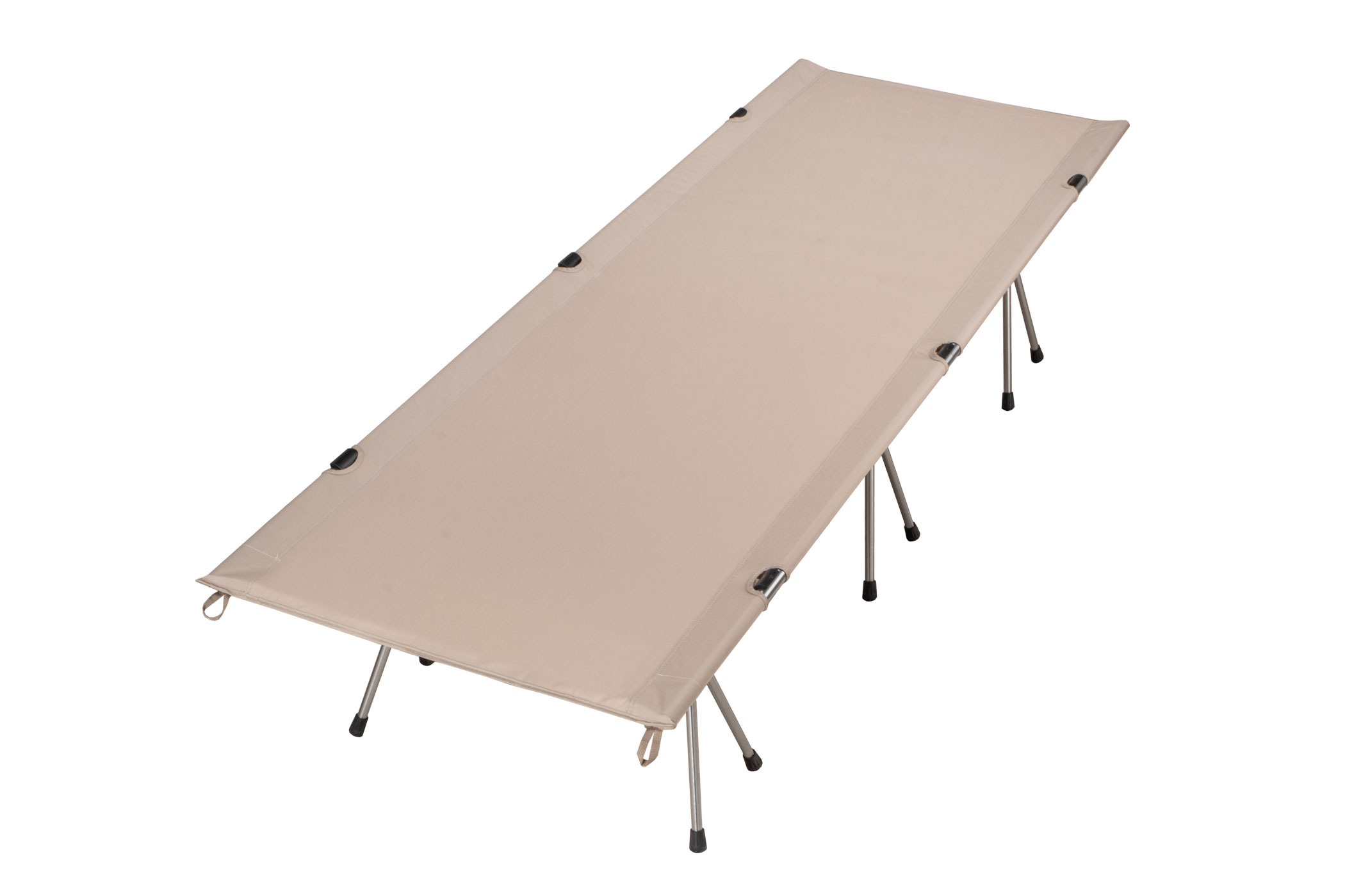 XL Feldbett mit Transporttasche, belastbar bis 150 kg – in khaki, Klappbett