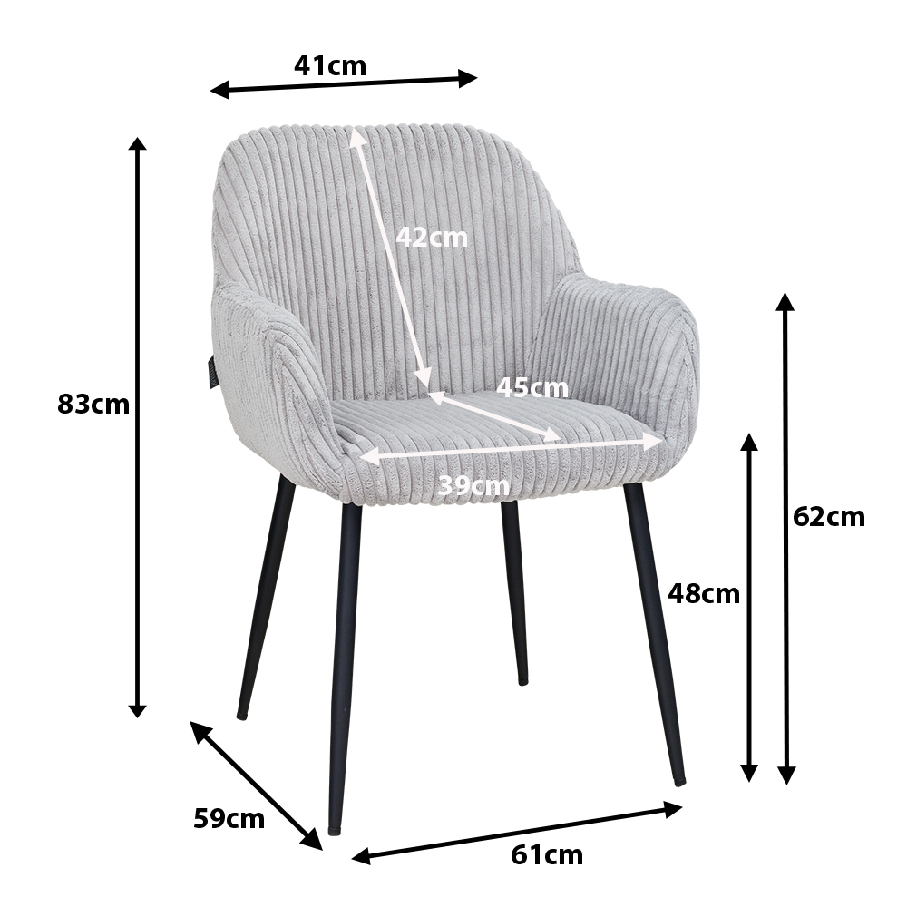 AVISSIMO Esszimmerstuhl Filari