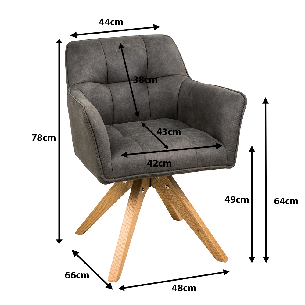 AVISSIMO Esszimmerstuhl Tremari