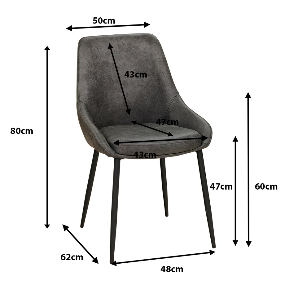 AVISSIMO Esszimmerstuhl Elessa