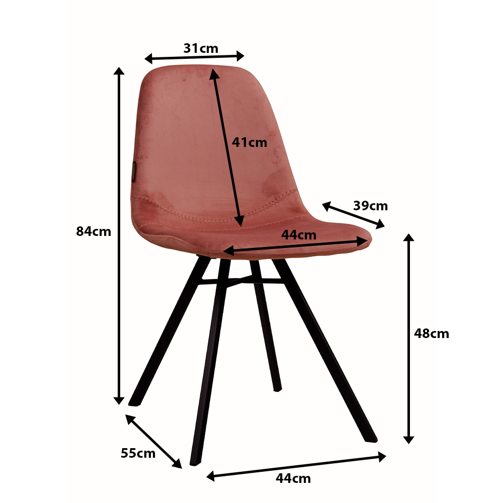 AVISSIMO Esszimmerstuhl Cavira