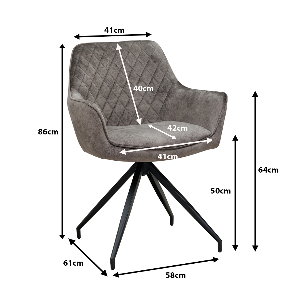 AVISSIMO Esszimmerstuhl Dalira