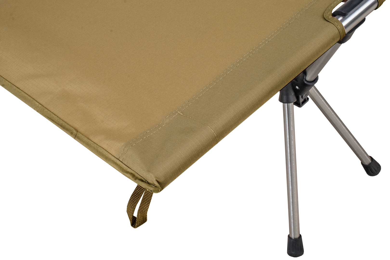 XL Feldbett mit Transporttasche, belastbar bis 150 kg – in grün, Klappbett